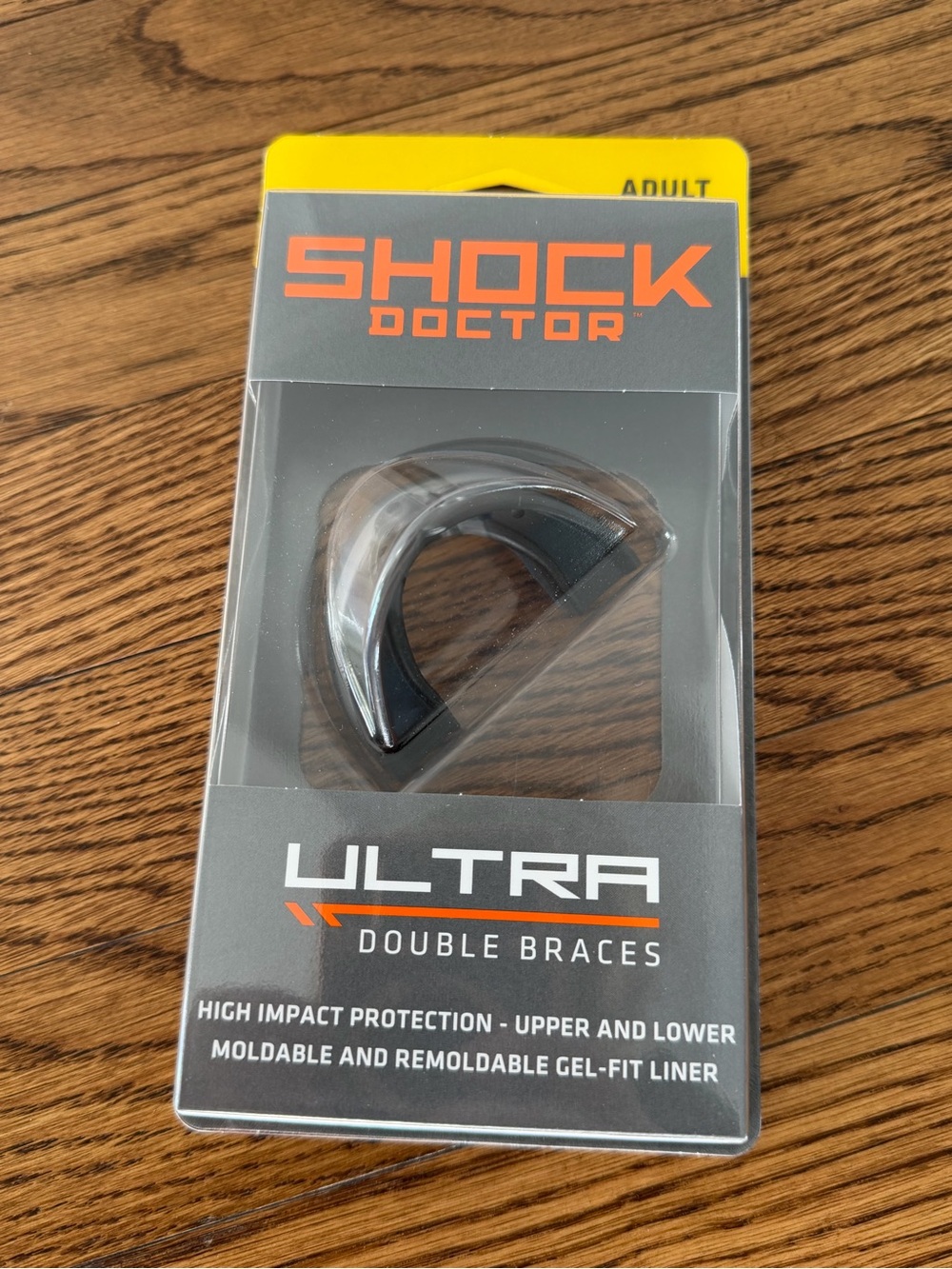 Shock Doctor - Ultra Double Braces Mouthguard - Black